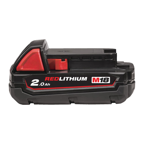 Milwaukee M18 Batterie Red Lithium 2.0 Ah B2