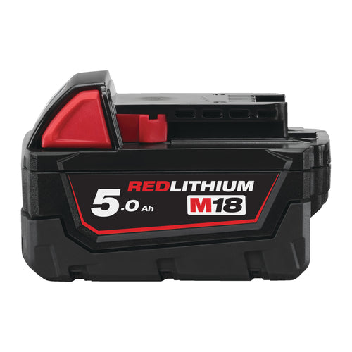 Milwaukee M18 Batterie Red Lithium 5.0 Ah B5