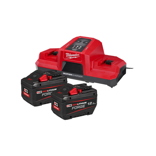 M18™ FORGE™ Akku- und superschnelles Ladegerät-Set