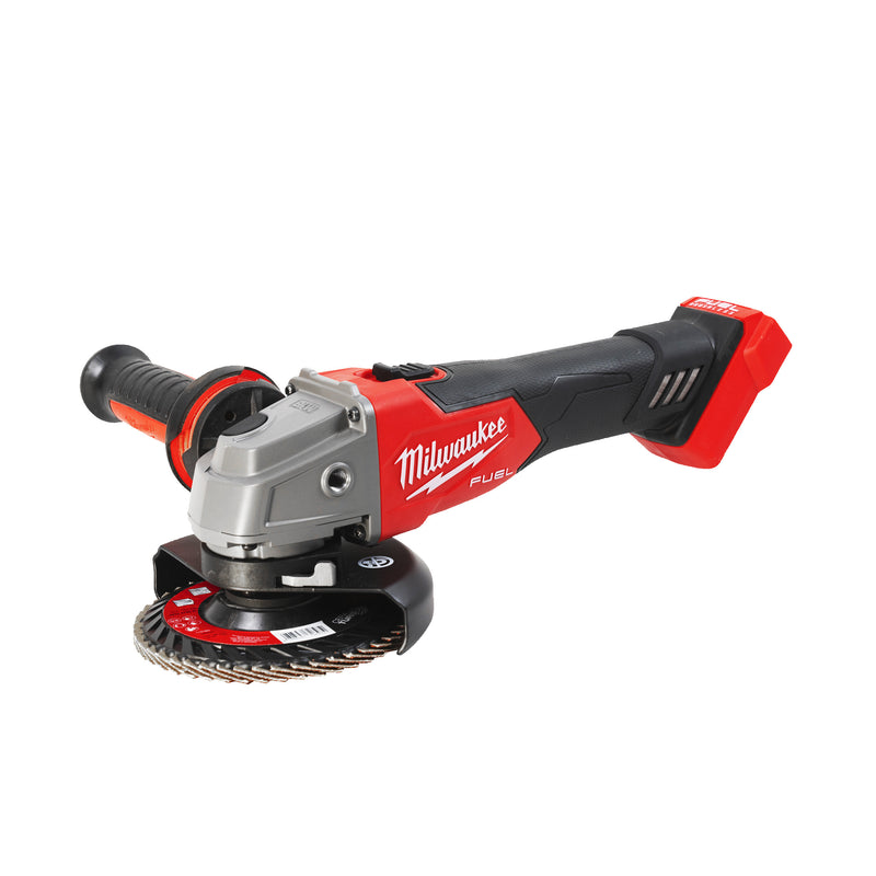 Milwaukee M18 FUEL™ Meuleuse d'angle 115 mm avec interrupteur coulissant FSAG115X