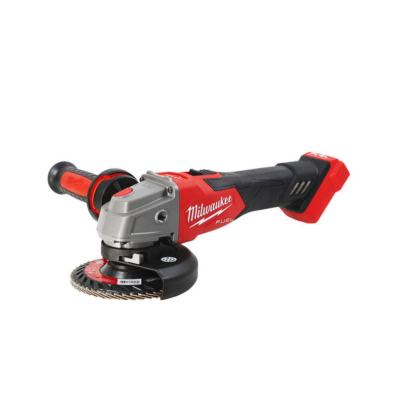 M18 FUEL™ Meuleuse d'angle 125 mm avec interrupteur coulissant et frein