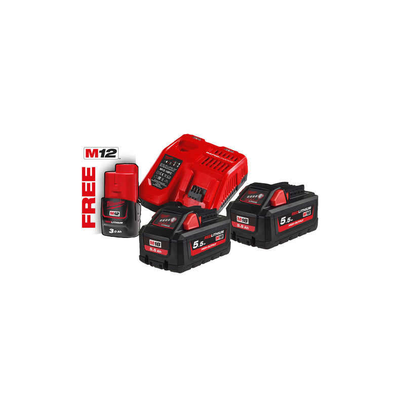 Milwaukee M18 Pack HNRG HIGH OUTPUT™ HNRG-552